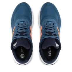 Chaussures Adidas Duramo 10 GW4076 Blue 12 Chaussures Adidas Duramo 10 GW4076 Blue -Chaussure Soldes Boutique chaussures adidas duramo 10 gw4076 blue 4