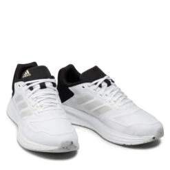 Chaussures Adidas Duramo 10 GX8708 Cloud White / Cloud White / Almost Lime -Chaussure Soldes Boutique chaussures adidas duramo 10 gx8708 cloud white cloud white almost lime 2