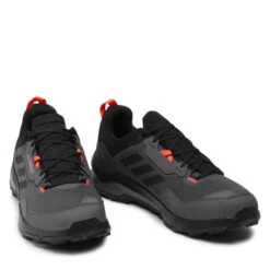 Chaussures Adidas Terrex AX4 FZ3280 Grey Six / Solar Red / Carbon -Chaussure Soldes Boutique chaussures adidas terrex ax4 fz3280 grey six solar red carbon 4