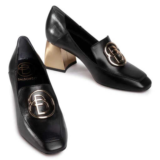 Chaussures Basses Baldowski D03270-4330-001 Nappa Czarna 7 Chaussures Basses Baldowski D03270-4330-001 Nappa Czarna – Image 5