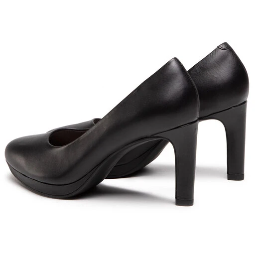 Chaussures Basses Clarks Ambyr Joy 261577644 Black Leather 5 Chaussures Basses Clarks Ambyr Joy 261577644 Black Leather – Image 3