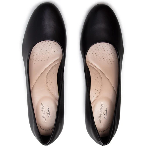 Chaussures Basses Clarks Ambyr Joy 261577644 Black Leather 8 Chaussures Basses Clarks Ambyr Joy 261577644 Black Leather – Image 6