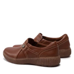 Chaussures Basses Clarks Caroline Pearl 261675104 Dark Tan Lea -Chaussure Soldes Boutique chaussures basses clarks caroline pearl 261675104 dark tan lea 2