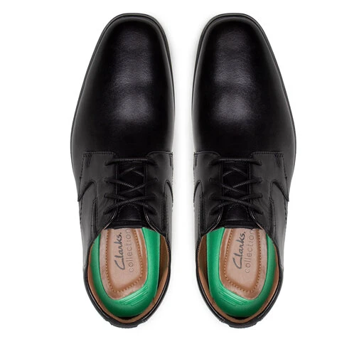 Chaussures Basses Clarks Clarkslite Low 261678927 Black Leather 7 Chaussures Basses Clarks Clarkslite Low 261678927 Black Leather – Image 5