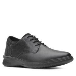 Chaussures Basses Clarks Donaway Plain 26163454 Black Leather