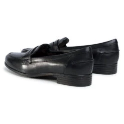 Chaussures Basses Clarks Hamble Loafer 261477394 Black Leather -Chaussure Soldes Boutique chaussures basses clarks hamble loafer 261477394 black leather 2