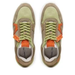 Chaussures Basses Clarks RaceLite Tor 26170631 Olive Combi -Chaussure Soldes Boutique chaussures basses clarks racelite tor 26170631 olive combi 3