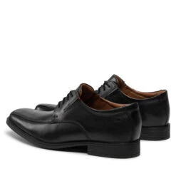 Chaussures Basses Clarks Tilden Walk 261103107 Black Leather -Chaussure Soldes Boutique chaussures basses clarks tilden walk 261103107 black leather 2