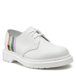 Chaussures Basses Dr. Martens 1461 For Pride 27522100 White