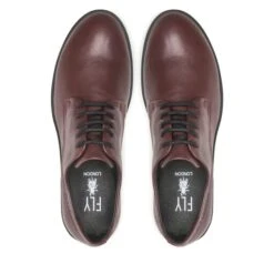 Chaussures Basses Fly London P601548005 Bordeaux -Chaussure Soldes Boutique chaussures basses fly london p601548005 bordeaux 4