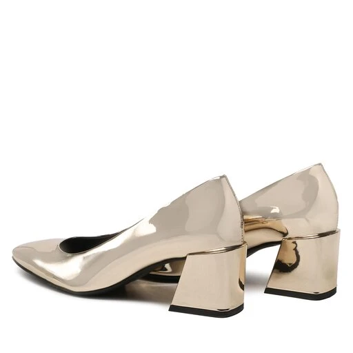 Chaussures Basses Furla Block YE49FBK-A.0201-OLH00-4-401-20-IT Color Oro Light 5 Chaussures Basses Furla Block YE49FBK-A.0201-OLH00-4-401-20-IT Color Oro Light – Image 3