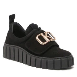 Chaussures Basses Karino 4188/003-P Czarny/Welur