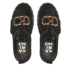 Chaussures Basses Karino 4188/003-P Czarny/Welur -Chaussure Soldes Boutique chaussures basses karino 4188 003 p czarny welur 4
