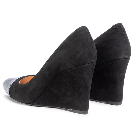 Chaussures Basses R.Polański 1151 Czarny Zamsz/Czarny Lakier 5 Chaussures Basses R.Polański 1151 Czarny Zamsz/Czarny Lakier – Image 3