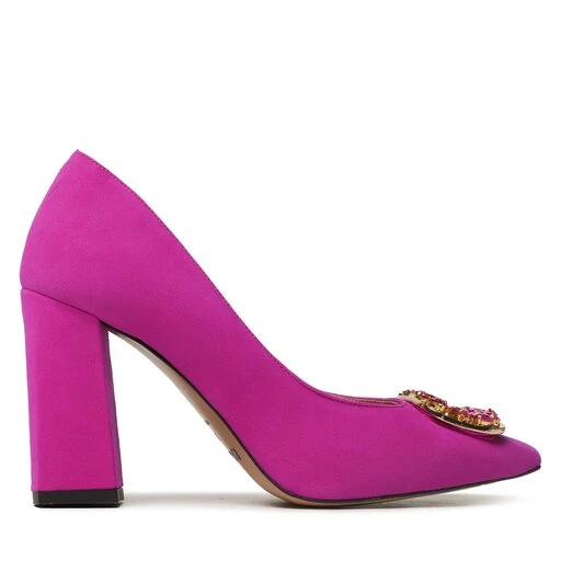 Chaussures Basses R.Polański 1673 Fuksja Zamsz 4 Chaussures Basses R.Polański 1673 Fuksja Zamsz – Image 2