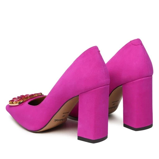 Chaussures Basses R.Polański 1673 Fuksja Zamsz 5 Chaussures Basses R.Polański 1673 Fuksja Zamsz – Image 3