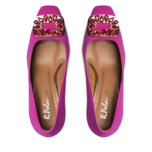 Chaussures Basses R.Polański 1673 Fuksja Zamsz 7 Chaussures Basses R.Polański 1673 Fuksja Zamsz – Image 5