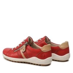 Chaussures Basses Remonte R1432-33 Rot Kombi -Chaussure Soldes Boutique chaussures basses remonte r1432 33 rot kombi 2