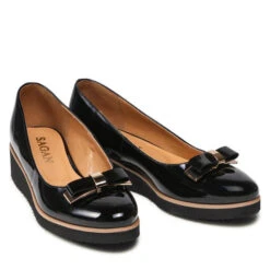 Chaussures Basses Sagan 4710 Czarny Lakier/Złoto 12 Chaussures Basses Sagan 4710 Czarny Lakier/Złoto -Chaussure Soldes Boutique chaussures basses sagan 4710 czarny lakier zloto 4