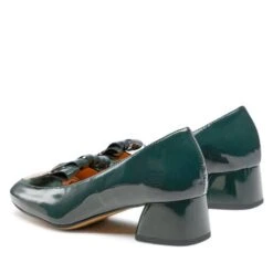 Chaussures Basses Sagan 4862 Zielony Lakier/Złoto -Chaussure Soldes Boutique chaussures basses sagan 4862 zielony lakier zloto 2