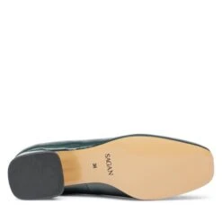 Chaussures Basses Sagan 4862 Zielony Lakier/Złoto -Chaussure Soldes Boutique chaussures basses sagan 4862 zielony lakier zloto 3