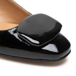 Chaussures Basses Sagan SAGAN-4631 Czarny Lakier -Chaussure Soldes Boutique chaussures basses sagan sagan 4631 czarny lakier 5