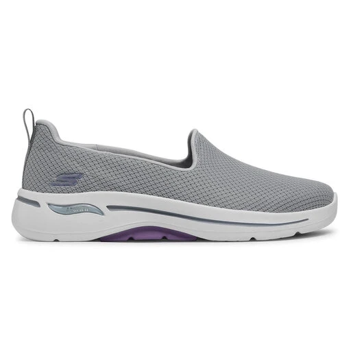 Chaussures Basses Skechers Go Walk Arch Fit 124401/GYLV Grey/Lavender 4 Chaussures Basses Skechers Go Walk Arch Fit 124401/GYLV Grey/Lavender – Image 2