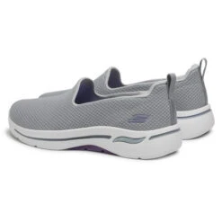 Chaussures Basses Skechers Go Walk Arch Fit 124401/GYLV Grey/Lavender 10 Chaussures Basses Skechers Go Walk Arch Fit 124401/GYLV Grey/Lavender -Chaussure Soldes Boutique chaussures basses skechers go walk arch fit 124401 gylv grey lavender 2