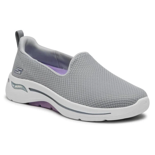 Chaussures Basses Skechers Go Walk Arch Fit 124401/GYLV Grey/Lavender 3 Chaussures Basses Skechers Go Walk Arch Fit 124401/GYLV Grey/Lavender
