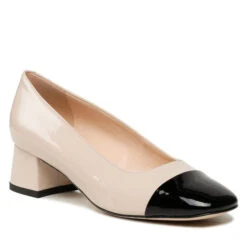 Chaussures Basses Solo Femme 57709-03-B48/P21-04-00 Czarny/Beż