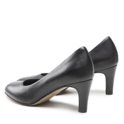 Chaussures Basses Tamaris 1-22454-29 Black Leather 003 -Chaussure Soldes Boutique chaussures basses tamaris 1 22454 29 black leather 003 2