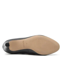 Chaussures Basses Tamaris 1-22454-29 Black Leather 003 -Chaussure Soldes Boutique chaussures basses tamaris 1 22454 29 black leather 003 3