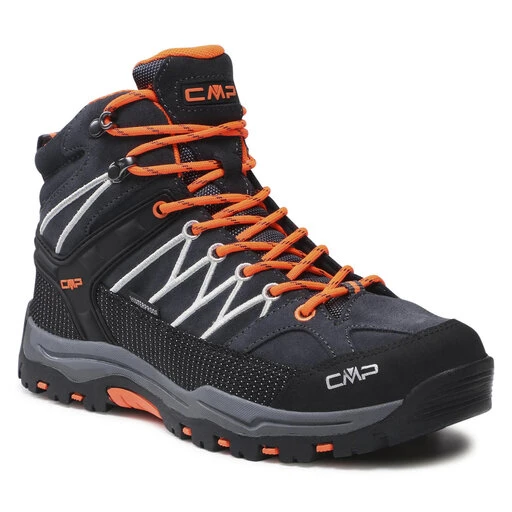 Chaussures De Trekking CMP Kids Rigel Mid Trekking Shoe Wp 3Q12944J Antracite/Flash Orange 47UG 3 Chaussures De Trekking CMP Kids Rigel Mid Trekking Shoe Wp 3Q12944J Antracite/Flash Orange 47UG