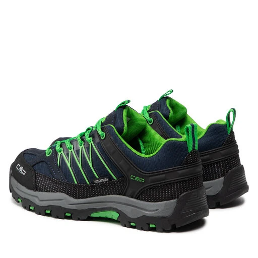 Chaussures De Trekking CMP Rigel Low Trekking Shoe Kids Wp 3Q54554J B.Blue/Gecko 51AK 5 Chaussures De Trekking CMP Rigel Low Trekking Shoe Kids Wp 3Q54554J B.Blue/Gecko 51AK – Image 3