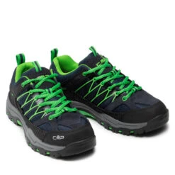 Chaussures De Trekking CMP Rigel Low Trekking Shoe Kids Wp 3Q54554J B.Blue/Gecko 51AK 12 Chaussures De Trekking CMP Rigel Low Trekking Shoe Kids Wp 3Q54554J B.Blue/Gecko 51AK -Chaussure Soldes Boutique chaussures de trekking cmp rigel low trekking shoe kids wp 3q54554j b blue gecko 51ak 4