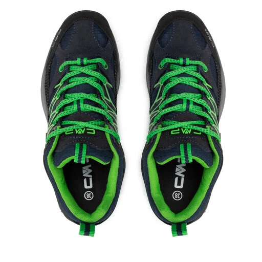 Chaussures De Trekking CMP Rigel Low Trekking Shoe Kids Wp 3Q54554J B.Blue/Gecko 51AK 8 Chaussures De Trekking CMP Rigel Low Trekking Shoe Kids Wp 3Q54554J B.Blue/Gecko 51AK – Image 6