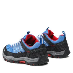 Chaussures De Trekking CMP Rigel Low Trekking Shoe Kids Wp 3Q54554J Cobalto/Stone/Fire 04NG -Chaussure Soldes Boutique chaussures de trekking cmp rigel low trekking shoe kids wp 3q54554j cobalto stone fire 04ng 2