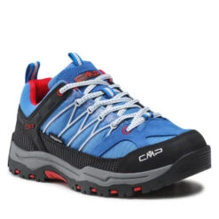 Chaussures De Trekking CMP Rigel Low Trekking Shoe Kids Wp 3Q54554J Cobalto/Stone/Fire 04NG