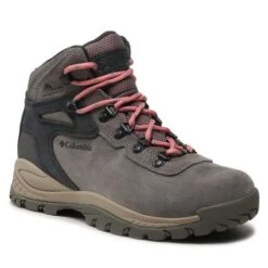 Chaussures De Trekking Columbia Newton Ridge Plus Waterproof Amped BL4552 Stratus/Canyon Rose 008