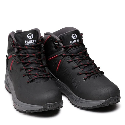 Chaussures De Trekking Halti Hakon Mid Dx W Trekking Shoe 054-2727 Black/Bordeaux P9969 7 Chaussures De Trekking Halti Hakon Mid Dx W Trekking Shoe 054-2727 Black/Bordeaux P9969 – Image 5