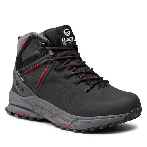Chaussures De Trekking Halti Hakon Mid Dx W Trekking Shoe 054-2727 Black/Bordeaux P9969 3 Chaussures De Trekking Halti Hakon Mid Dx W Trekking Shoe 054-2727 Black/Bordeaux P9969