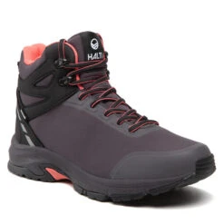 Chaussures De Trekking Halti Uffe Mid Dx W Walking Shoe 054-2819 Anthracite Grey L29
