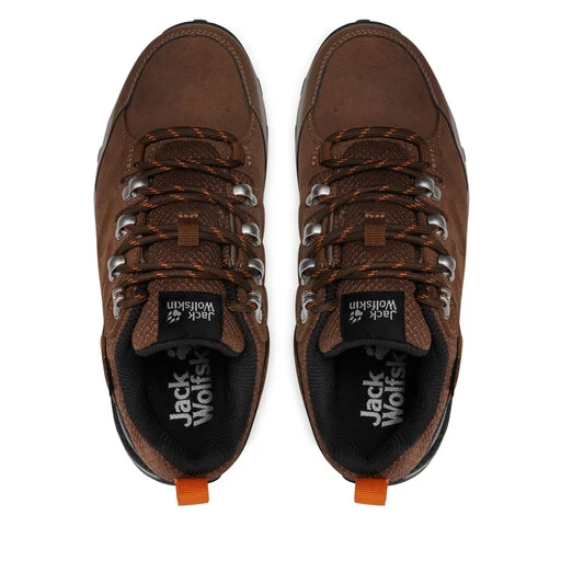 Chaussures De Trekking Jack Wolfskin Refugio Texapore Low W 4050821 Brown/Apricot 8 Chaussures De Trekking Jack Wolfskin Refugio Texapore Low W 4050821 Brown/Apricot – Image 6