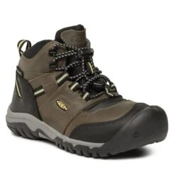 Chaussures De Trekking Keen Ridge Flex Mid Wp 1026664 Dark Olve/Dusty Citron