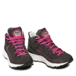 Chaussures De Trekking Olang Ragno.Btx Antracite/Fuxia 867 -Chaussure Soldes Boutique chaussures de trekking olang ragno btx antracite fuxia 867 4