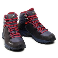 Chaussures De Trekking Salewa Ws Alpenrose 2 Mid Gtx GORE-TEX 61374-0988 Asphalt/Tawny Port -Chaussure Soldes Boutique chaussures de trekking salewa ws alpenrose 2 mid gtx gore tex 61374 0988 asphalt tawny port 4