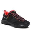 Chaussures De Trekking Salewa Ws Wildfire Leather 61396-0936 Black/Fluo Coral -Chaussure Soldes Boutique chaussures de trekking salewa ws wildfire leather 61396 0936 black fluo coral
