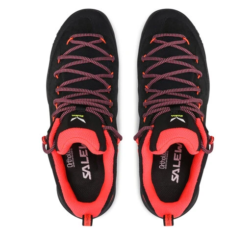 Chaussures De Trekking Salewa Ws Wildfire Leather 61396-0936 Black/Fluo Coral 8 Chaussures De Trekking Salewa Ws Wildfire Leather 61396-0936 Black/Fluo Coral – Image 6