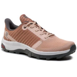 Chaussures De Trekking Salomon Outbound Prism W 412681 20 M0 Sirocco/Mocha Mousse/Alloy