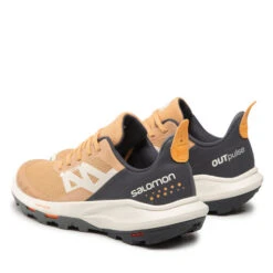 Chaussures De Trekking Salomon Outpulse W 416887 20 V0 Fenugreek/Ebony/Blazing Orange -Chaussure Soldes Boutique chaussures de trekking salomon outpulse w 416887 20 v0 fenugreek ebony blazing orange 2